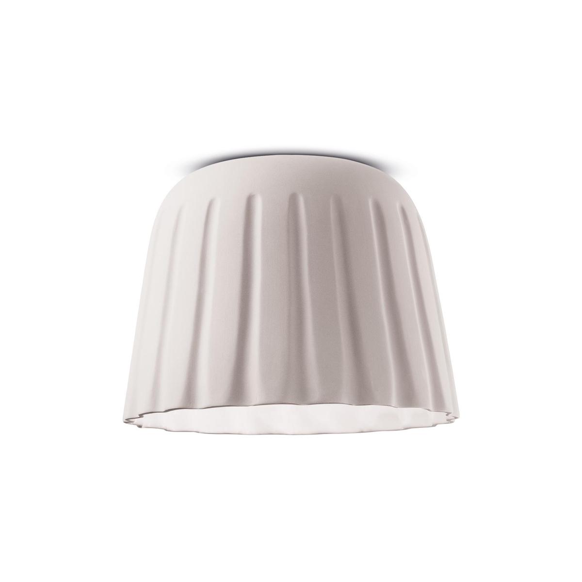 Ceramic ceiling lamp MADAME GRES white