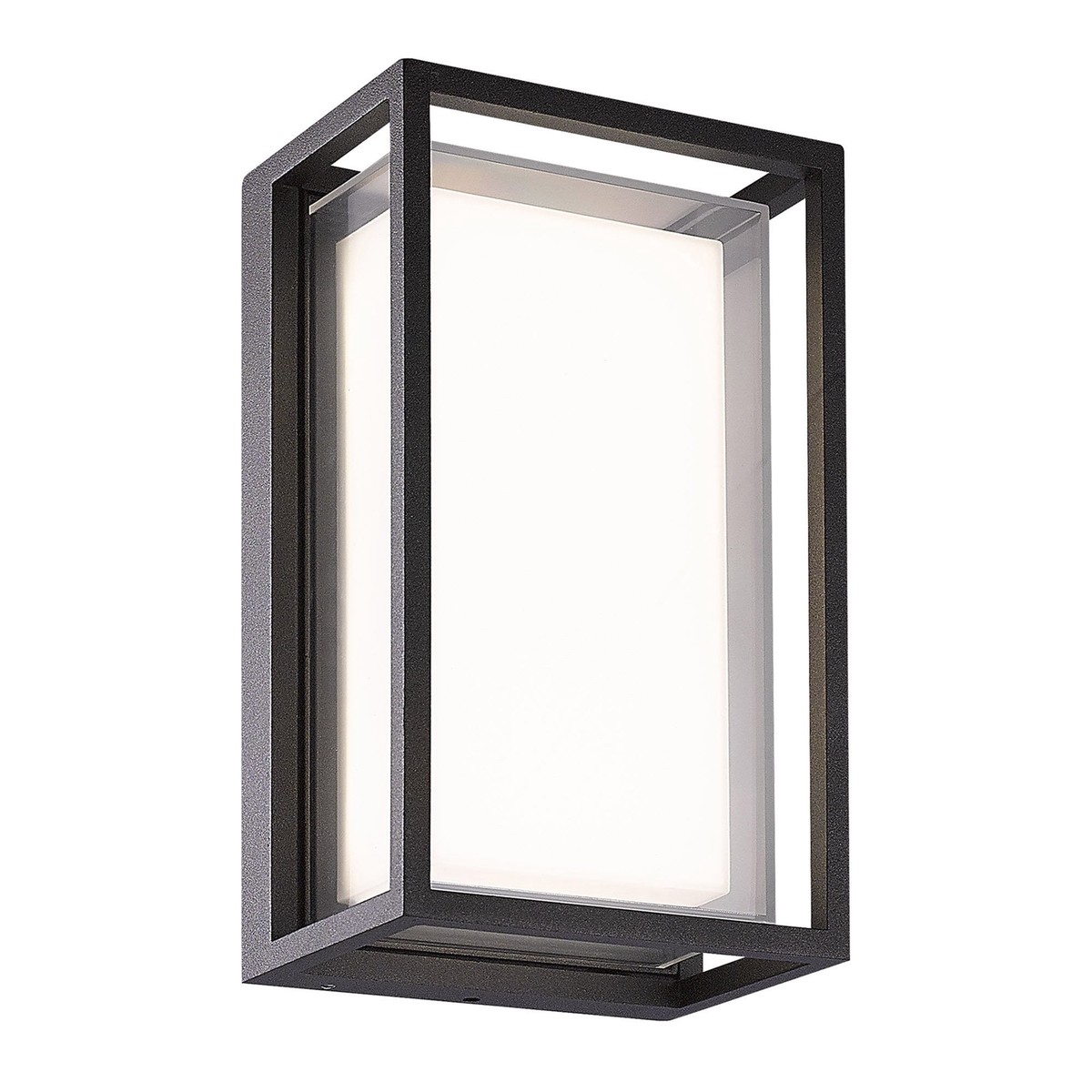 M7062 Chamonix Outdoor Rectangular Ceiling/Wall Light 9W LED Anthracite