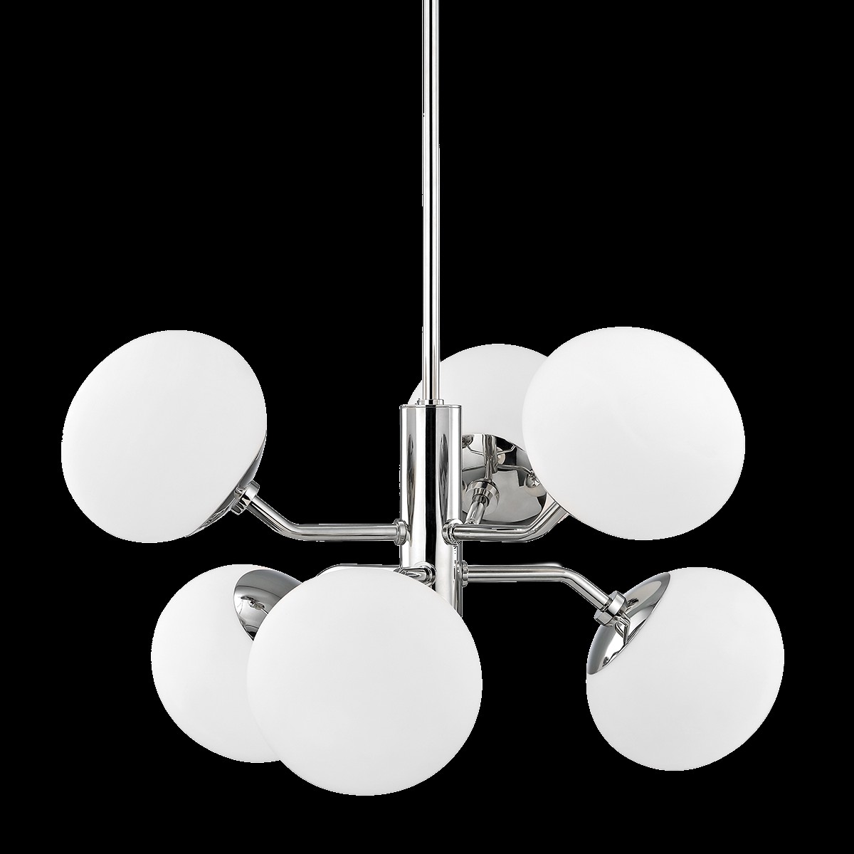 Estee 6Lt Centre Fitting - Nickel