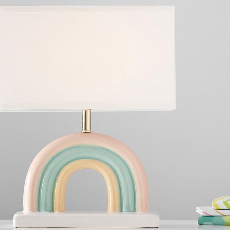 Ceramic Rainbow Lamp