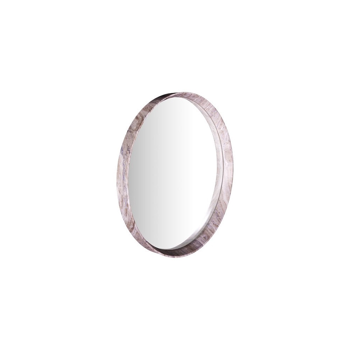 002SEY002 Seyah Mirror Brown Stone Veneer 54cm