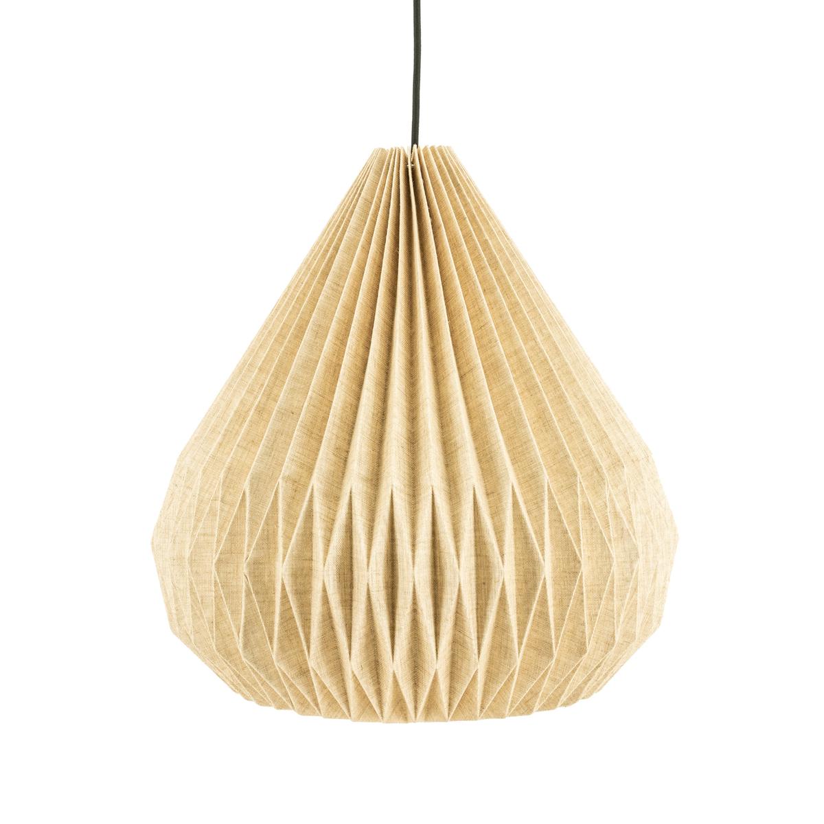 ZUKI Pendant Lamp in Paper and Linen