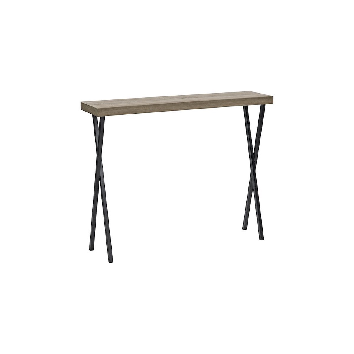 001DAT002 Data Console Table Oak Effect
