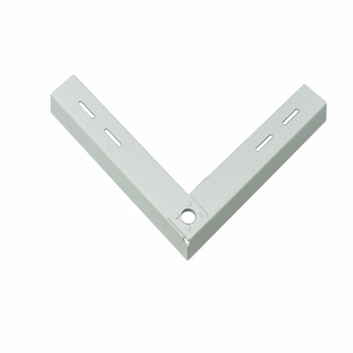 0.8" Height L Track Holder - White