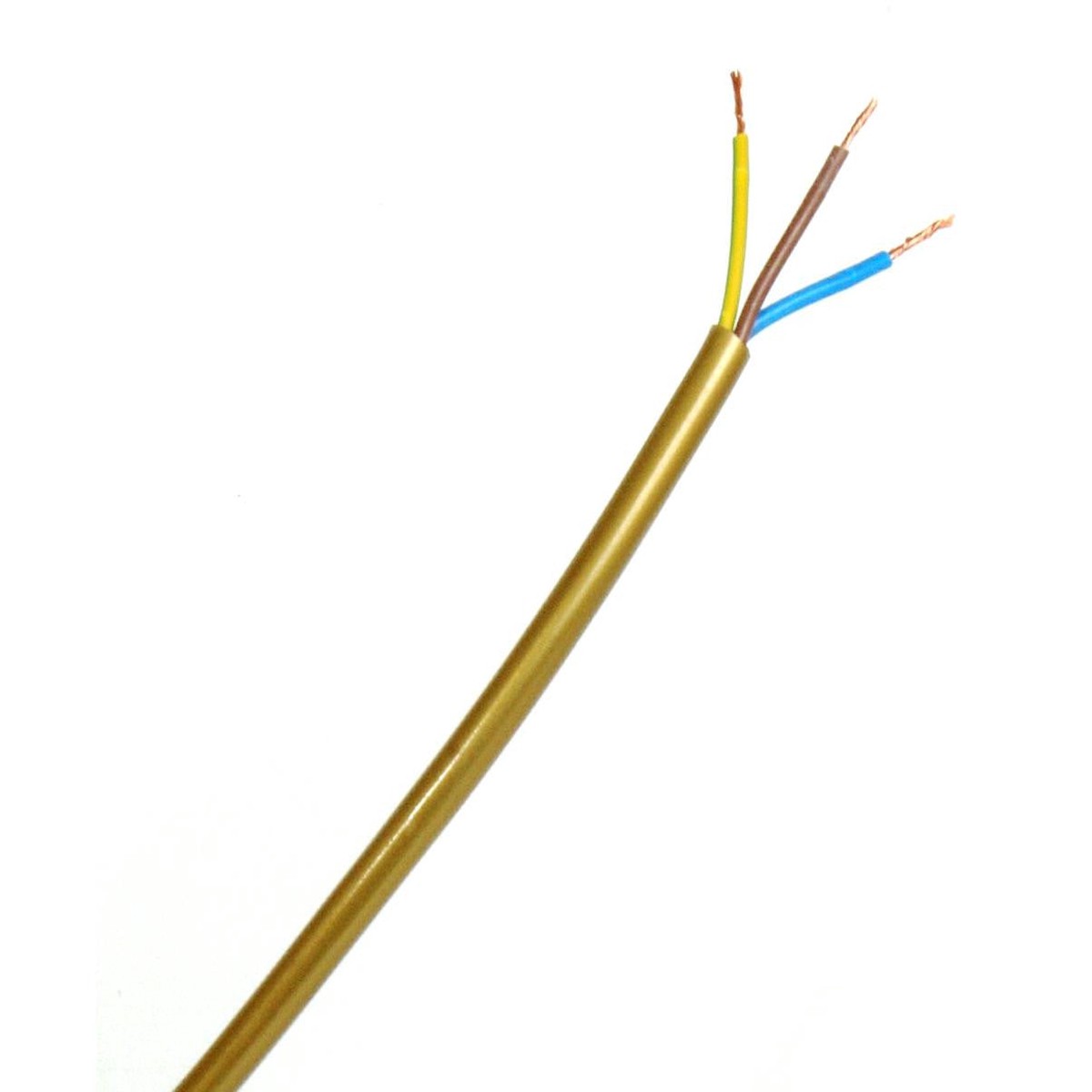 01682 - 2183Y 3 Core 0.5mm Gold