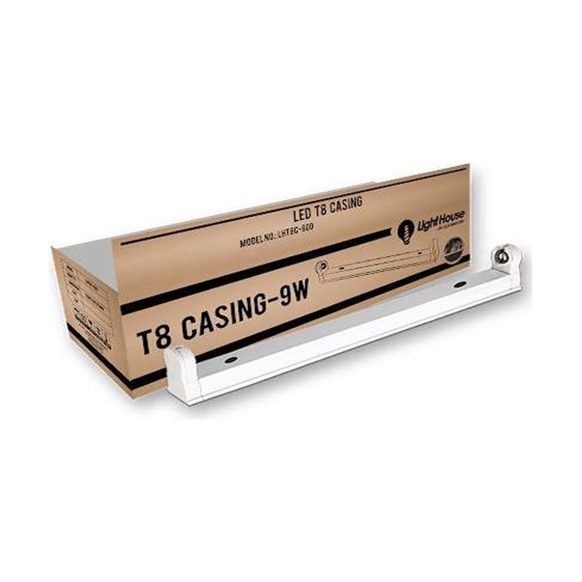 Lighthouse LED T8 Casing (Holder Only)
