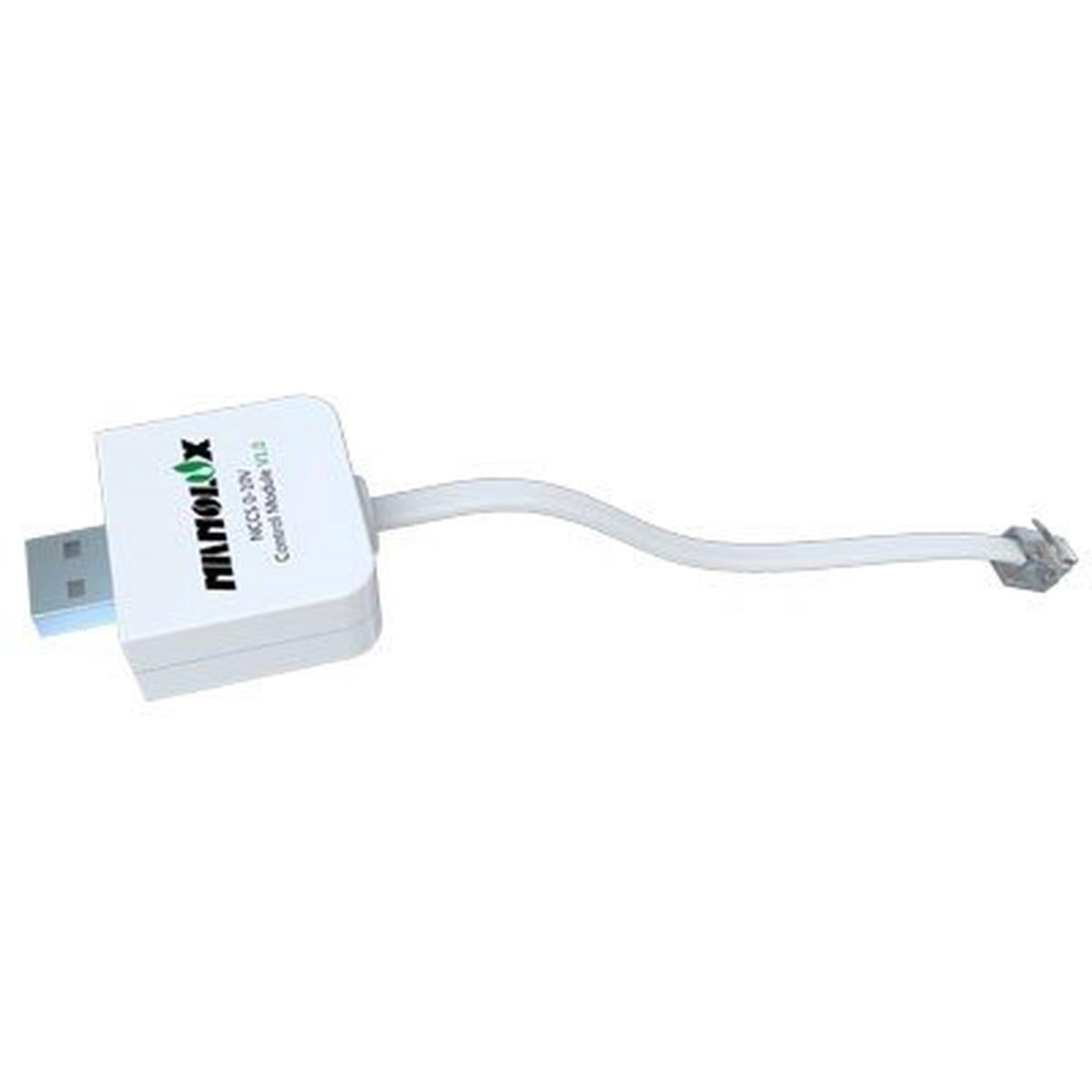 0-10V module for Nanolux ballasts, w/3 way splitter & 9' cable