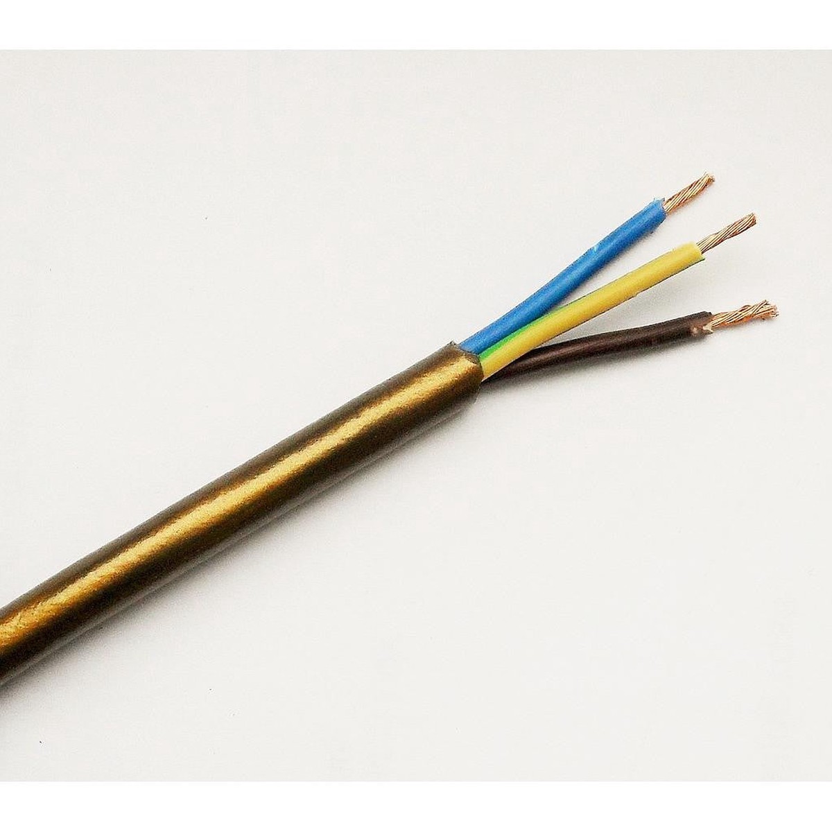 01020 - 2183Y 3 Core 0.75mm Antique Gold