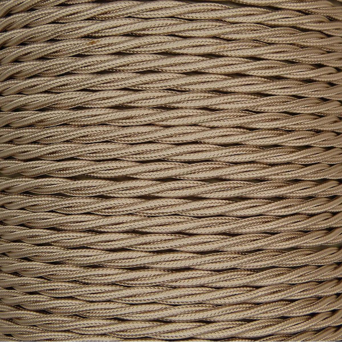 01042 T-T Braided Flex 3 core 0.75mm Pigeon, mtr