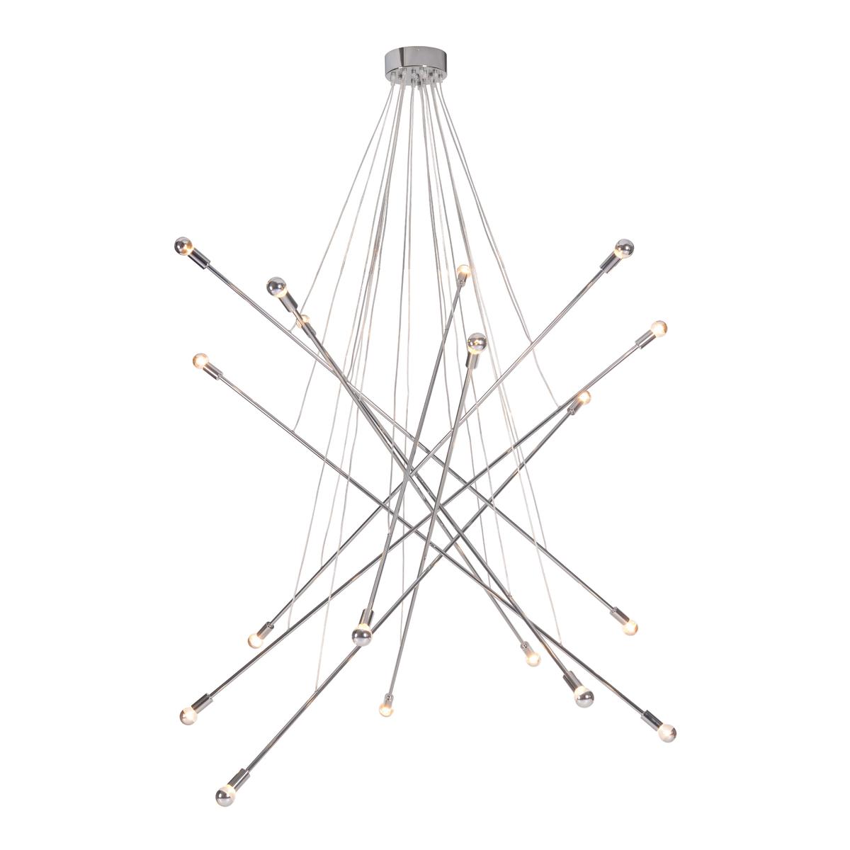 Zuo Belief 50216 Ceiling Lamp - Chrome