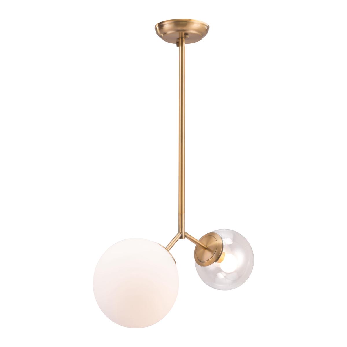 Zuo Constance 56114 Ceiling Lamp - Brass