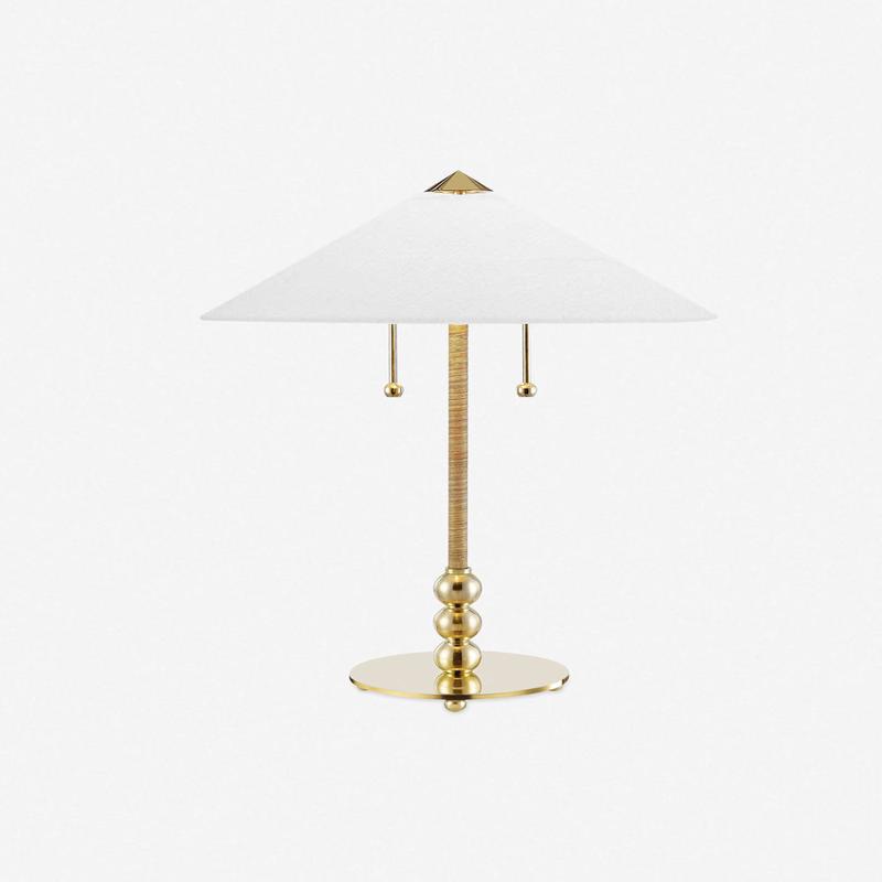 Zora Table Lamp Antique Brass