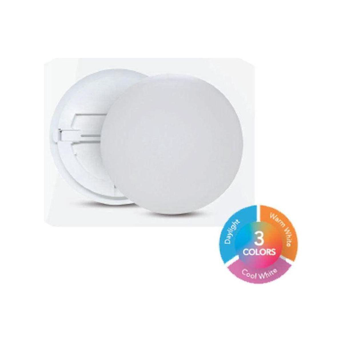 Omni Tricolor LED Surface Type Ceiling Lamp Light (Circle)