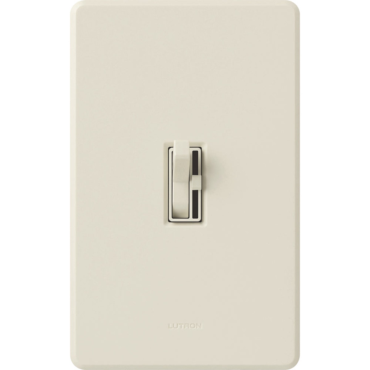 Lutron Ariadni Fluorescent Dimmer, 277V, 6A, 3-Way/Single-Pole, Preset, Light Almond, AYF-103P-277-LA