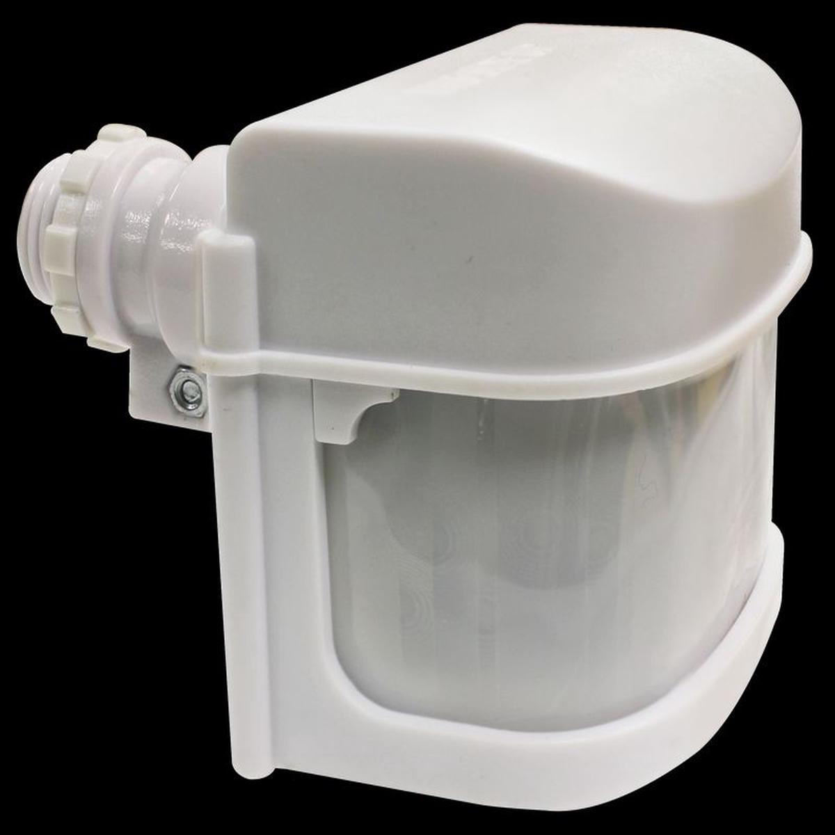 Westgate Mfg 240 PIR Motion Sensor, Short Arm, 350W Max, White, SL-HPIR-WH