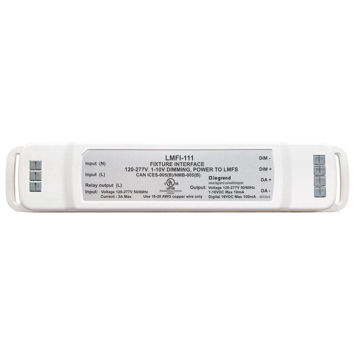 FIXTURE INTERFACE, 120-277V, 0 -10V OUTPUT, POWER TO LMFS