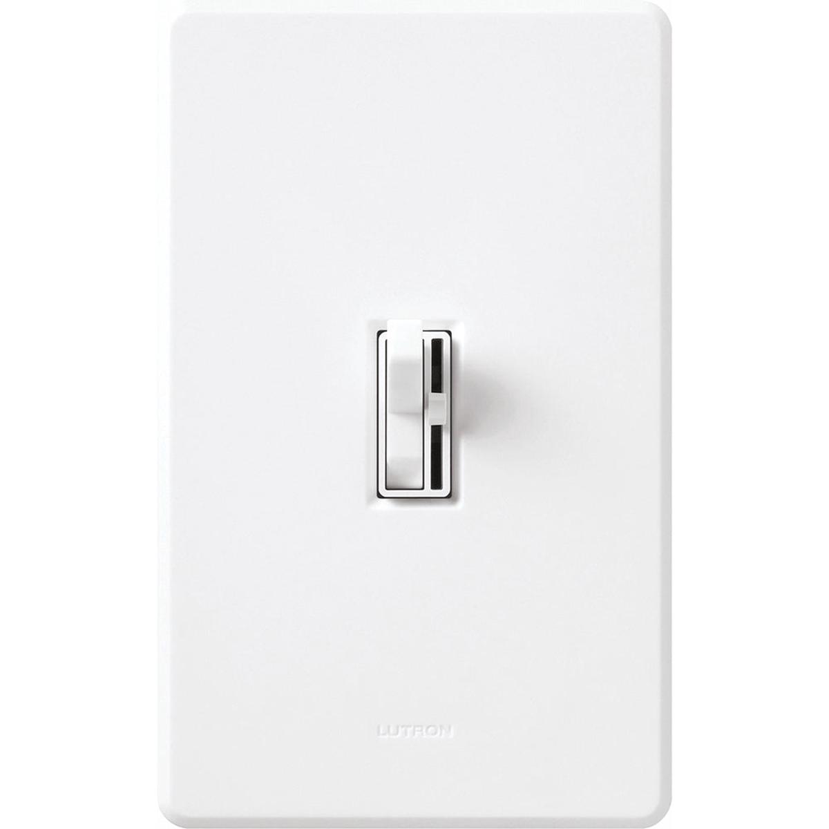 Lutron Ariadni, 600VA, 450W, Magnetic Low-Voltage, Single-Pole, Preset, White, AYLV-600P-WH