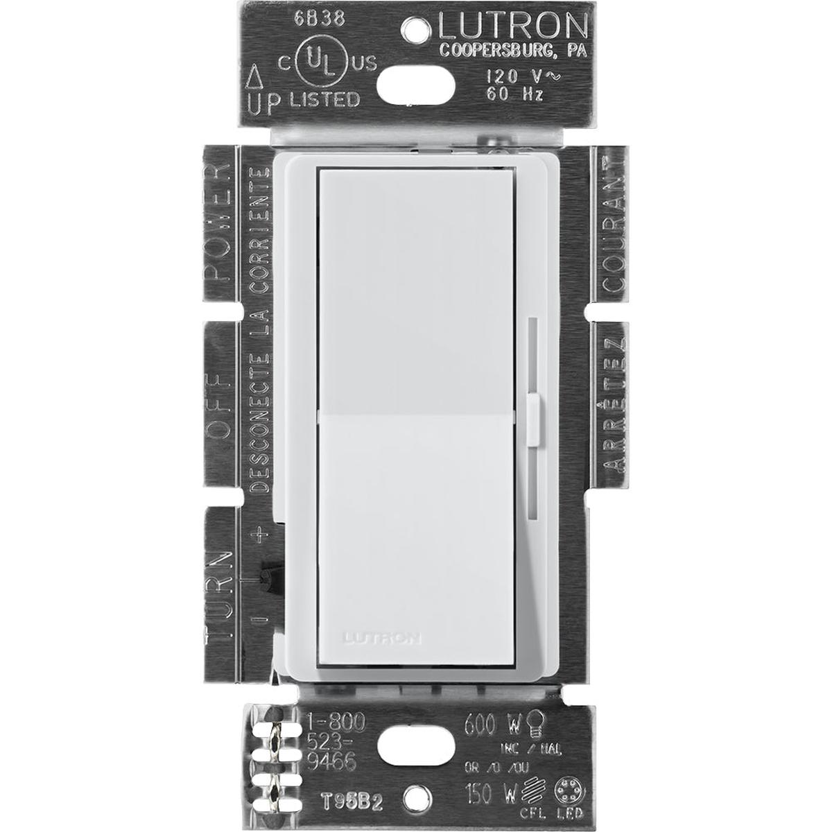Lutron Diva 0-10V Dimmer, 30mA, Single-Pole, 120V, Mist, DVSCTV-MI