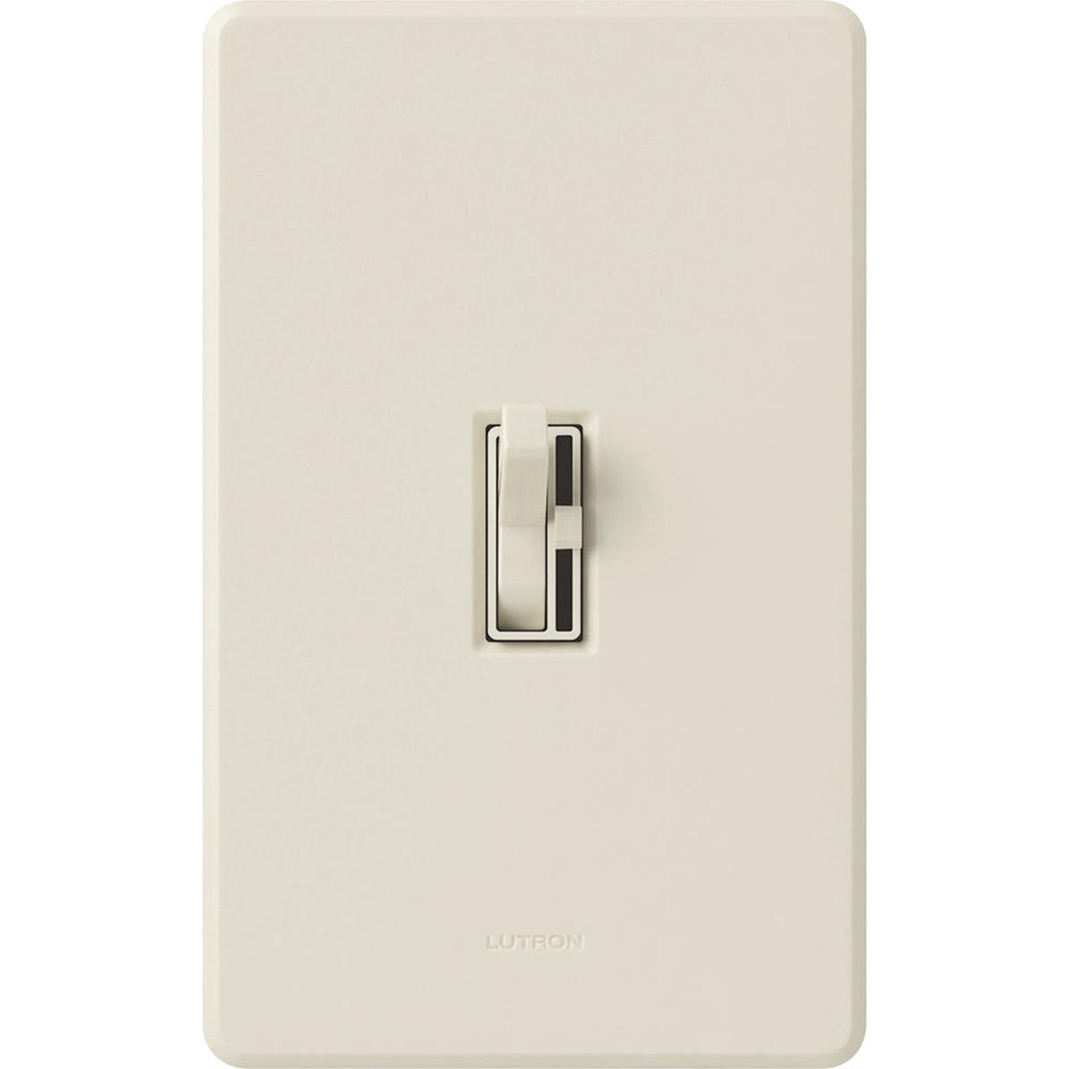 Lutron Ariadni Dimmer, Magnetic Low-Voltage, 600VA, 3-Way, Preset, Light Almond, AYLV-603P-LA