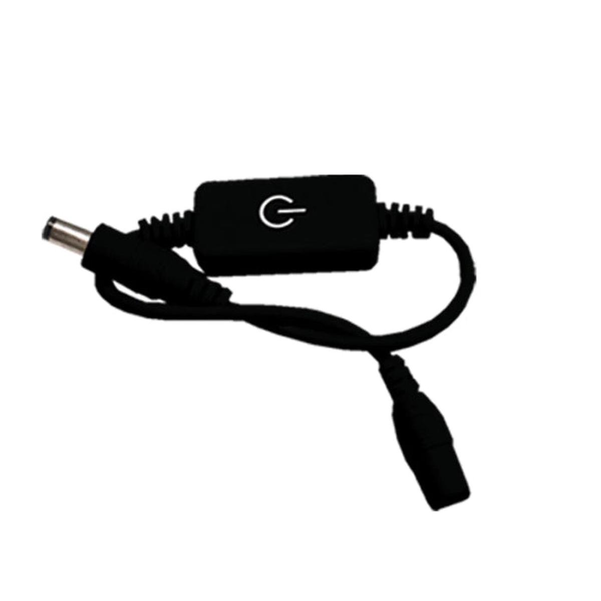 Westgate Mfg In-Line Dimmer for Puck Lights, Black, PL12-ILDMR-BK