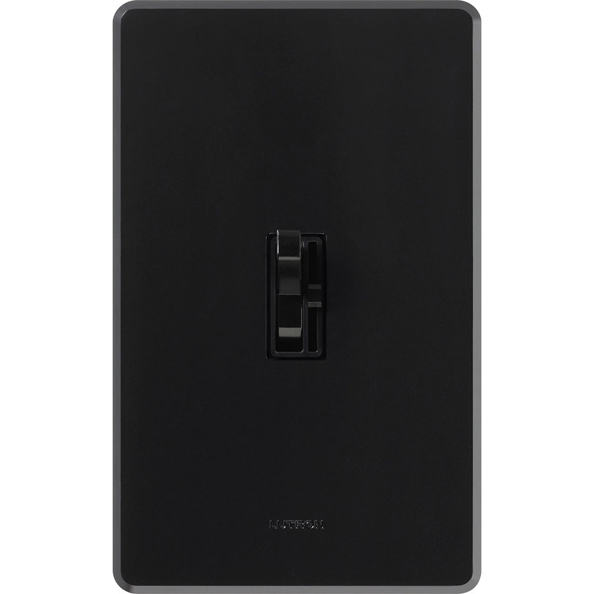 Lutron Ariadni Fluorescent Dimmer, 120V, 8A, 3-Way/Single-Pole, Preset, Black, AYF-103P-BL