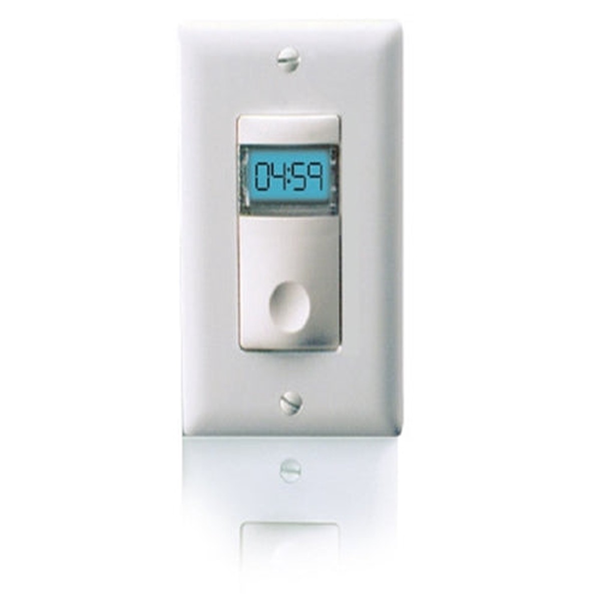 Wattstopper TS-400 Digital Time Switch, 120/277VAC, 0-800/1200W, Light Almond, TS-400-LA