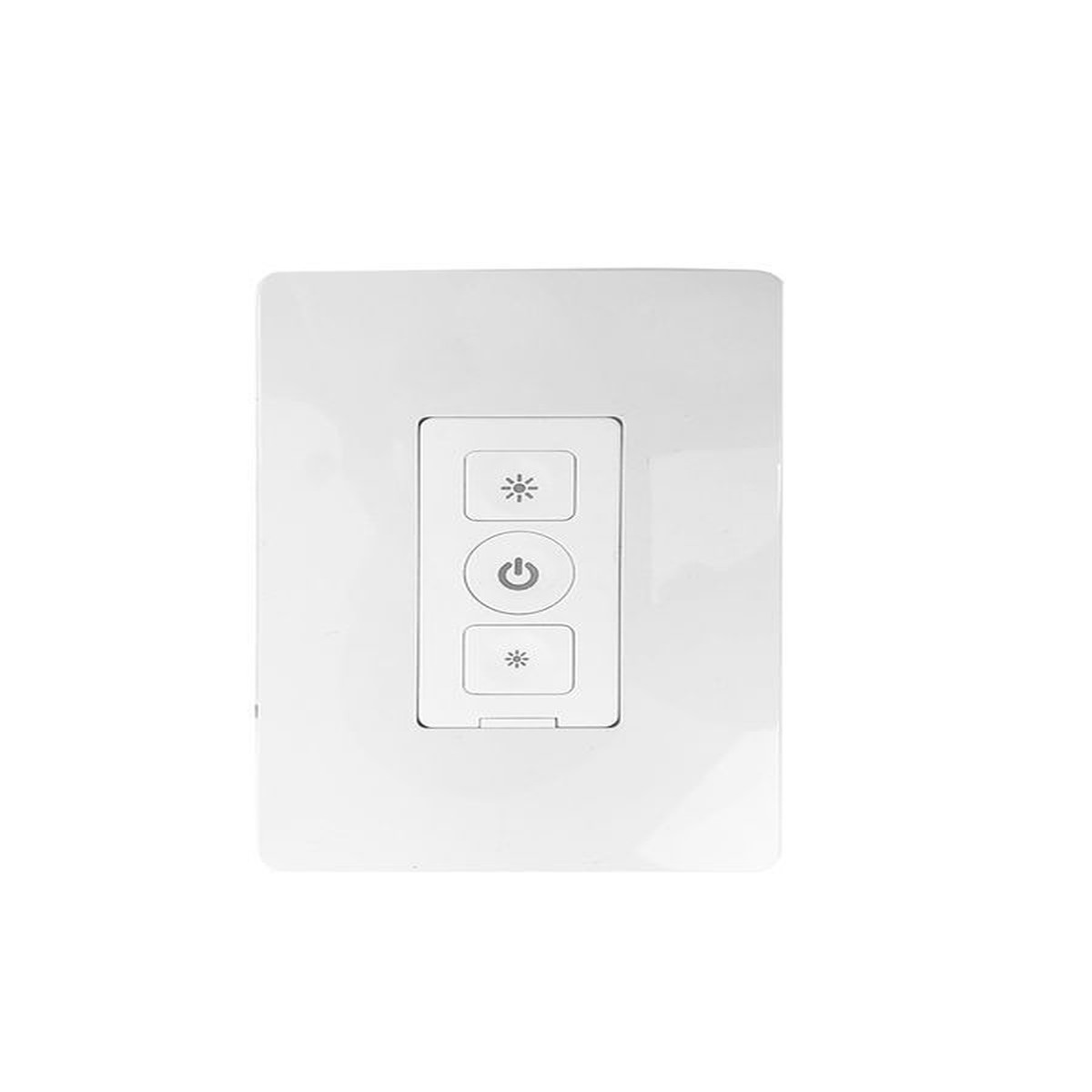 Westgate Mfg Smart Push Button Wall Switch, 300W, TRIAC, WiFi, White, WEC-SW-PB1-TR-WIFI
